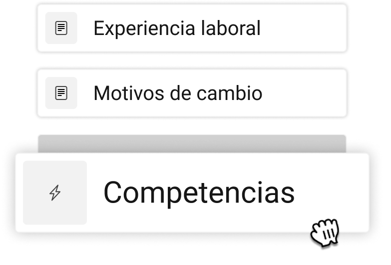 personalización informe IA de candidato