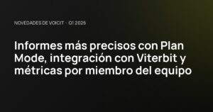 What's New at Voicit Q1 2026 — Plan Mode, Viterbit, and Team Metrics