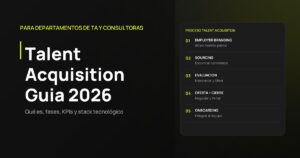 Talent Acquisition: guía completa con fases, KPIs y stack tecnológico para 2026